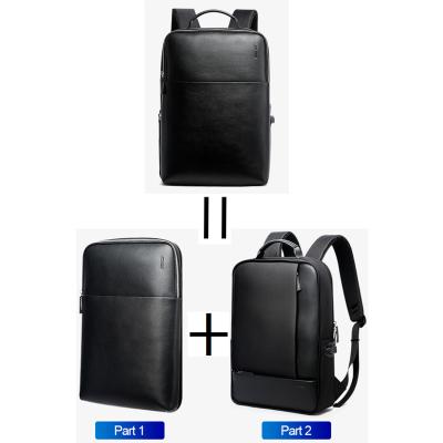 China With Bopai USB Charging 15.6 Inch Laptop Backpack Men Fashion Backpack Detachable Wholesale Business Anti Theft for sale