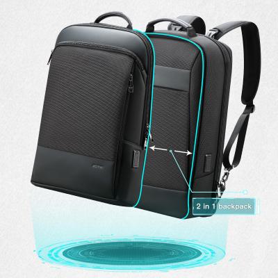 China With BOPAI USB Fashion Business Flight Travel Large Multifunctional Backpack Men Detachable USB Anti Charging 15.6 Inch Laptop Backpack for sale