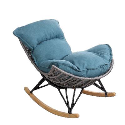 China Good Quality Modern Cheap Outdoor Lounge Rattan Rocking Chair Furniture for sale