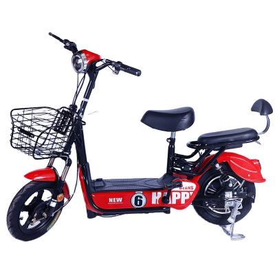 China Road Steel Adult Electric Bicycle Two Seat Two Wheel Electric Vehicle Portable Electric Bicycle for sale