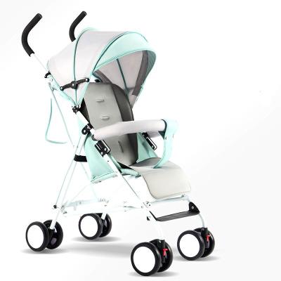 China Wholesale Cheap High Quality Foldable Baby Push Car Baby Carriage Walker Travel Trolley Foldable Pram For Children 62.5*45*99cm for sale