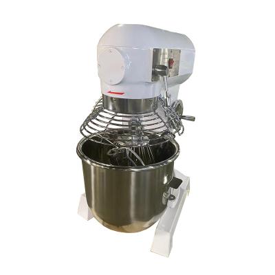 China Caterwin Factory Wholesale B20 Planetary Kneader Food Mixer Ejector Button Cream Beater Commercial Cake Mixers For Bakery for sale