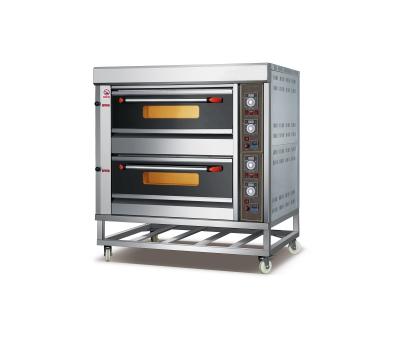 China New Design Caterwin OEM/ODM Oven Luxury Gas Pizza /Cake/Biscuit Machine Deck Baking Oven Commercial Bakery Kitchen Equipment for sale