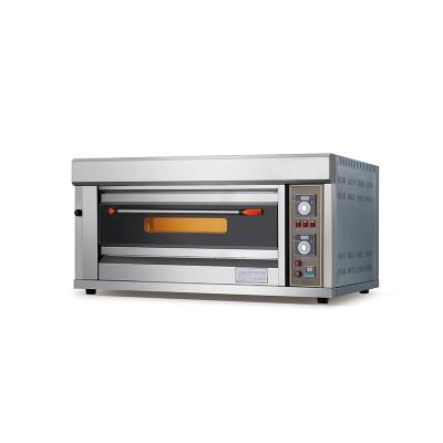 China High Efficiency Commercial Bakery Oven Bread Cake Baking Machine Gas Deck Oven for sale