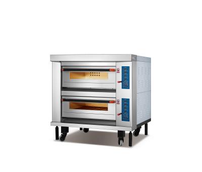 China 204DI-Commercial Royal Electric Flour Mill Bakery Equipment Bread Pizza Machine Deck Baking Oven for sale