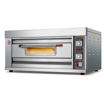 China Oven Baking Oven Commercial Standard Electric Deck Flour Mill Bakery Equipment Bread Pizza Toaster for sale