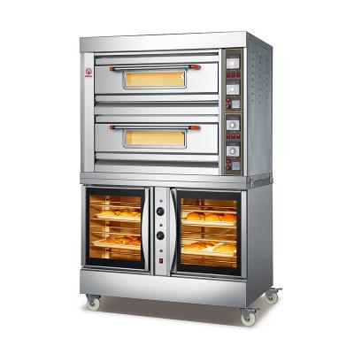 China High Effiency Caterwin Multifunctional Commercial Bakery Hot Sale OEM Deck Ovens Combination Electric Oven with Proofer for Baking Factory for sale