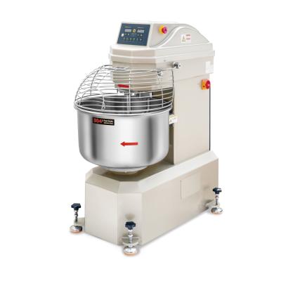 China Snack Factory Electric Customized Adjustable Frequency Variable Speed ​​Flour Kneader Spiral Dough Mixer for sale