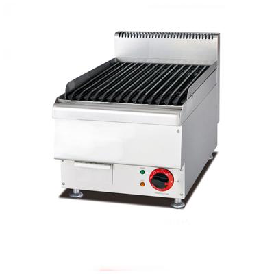 China Industrial Kitchen Caterwin Hotels Equipment Worktop Electric Lava Rock Grill for sale