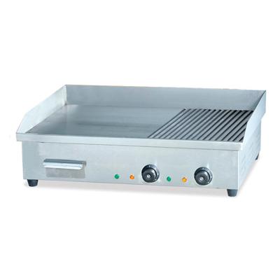 China Hotels Electric Counter Top Stainless Steel Griddle (CE Certificate) (EG.-822) for sale