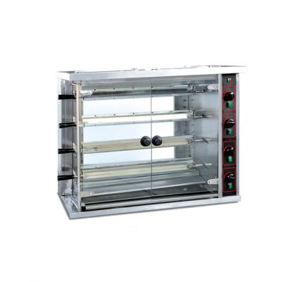 China Commercial Hotels Gas Chicken Rotisseries JGT-4P for sale