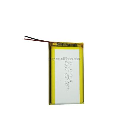 China Toys OEM BZ 605080 3000mah 3.7V For Digital Product Rechargeable LiPo Battery for sale