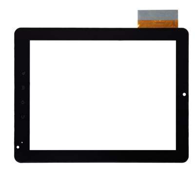 China Pct/p-GLB 9,7 Duim Ontworpen Capacitief Touch screen met 1024×1024-Resolutie Te koop