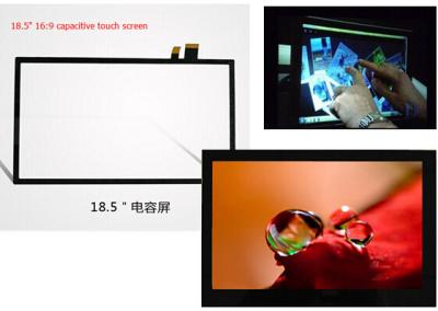 China Ontworpen Capacitief Touch screen G + G of G + F/F met USB/I2C-Interface Te koop