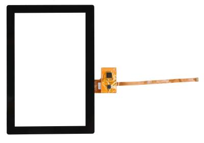 China POS G + G 10.1 polegadas Projetado Painel de Toque Capacitivo Com Interface I2C, Painel de Ecrã Touch LCD à venda