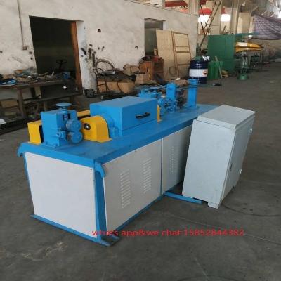 China Construction Wire Insulation Steel Wire Straighten And Cutting Machine , Automatic Engineer Spare Wire Straighten And Cutting Machine for sale