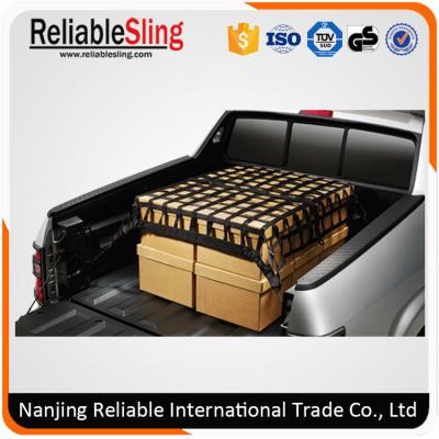 China Polyester High Tenacity Auto Car Flat Webbing Cargo Net for sale