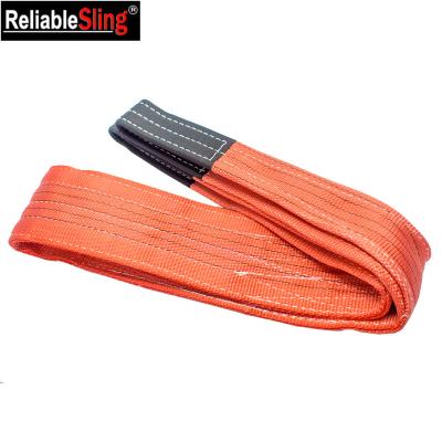 China Lifting For EN 1492-1 Left Eye Polyester Flat Cloth Sashes Lifting Sling for sale