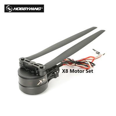 China Hobbywing X8 Power System Integrated Motor Combined With ESC Thruster For Drone Sprayer UAV Use 81*20mm for sale