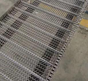 China Doppelte quetschverbundene Drahtgewebe-Platten Mesh Sheet Conveyor Belt 	1mx0.6m zu verkaufen