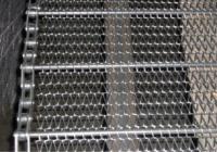 China ODM Diamond Mesh Steel Wire With Chain de alta temperatura conduzido à venda