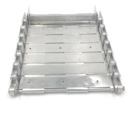 China Speed Adjustable Stainless Steel Chain Plate Belt For Assembly Line Conveyor for sale