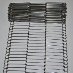 China Calor modificado para requisitos particulares que resiste la correa plana de Flex Wire Oven Food Mesh que cerca Rolls en venta