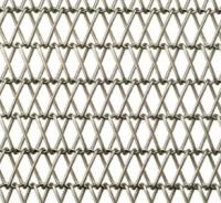 China Balanced Weave Chain Link steel Wire Mesh Cladding 904L stainless steel for sale