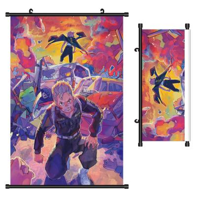 China Minimalist Japanese Anime 60*90cm Tokyo Avengers Canvas Scroll Print Home Wall Hanging Wall Painting Picture for sale