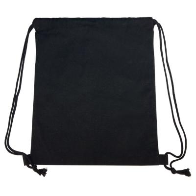 China New Drawstring Pocket Peripheral Travel Anti-theft Canvas Outdoor Portable Shopping Bag Backpack Bag for sale