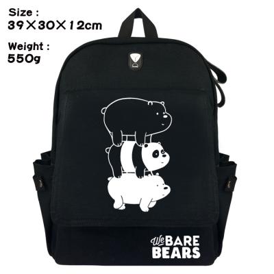 China With USB Customized Us Discover Bear Anime Character Backpack Anime Backpack Student School Bag Canvas Bag for sale