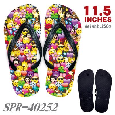 China CUSHIONING Custom Anime Cartoon News Design Flip Flops Shoes Beach Slippery Home Sandals Unisex Peripheral Anti Slippers Rubber Sandals for sale