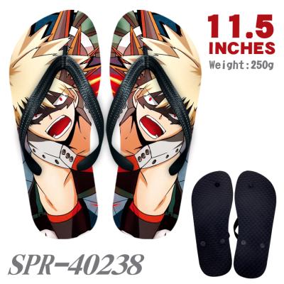 China CUSHIONING my flip flops summer hero academia anime unisex slippers sandals wholesale beach peripheral flip flops for sale