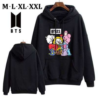 China fashion anti-wrinkle anime Hoodies streetwear pullover warm sweater unisex casual fall/winter hip-hop hoodie pullover for sale