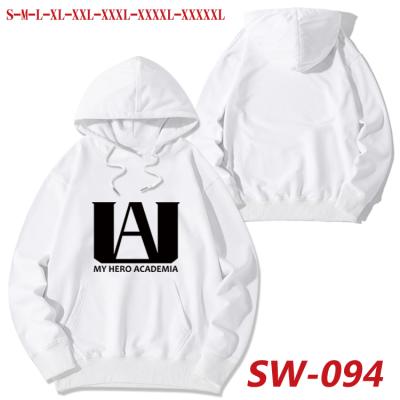 China unisex plus size Anti-wrinkle loose around the neck Hoodie anime my hero Academia Peripheral Thin Cotton Hooded Hoodie for sale