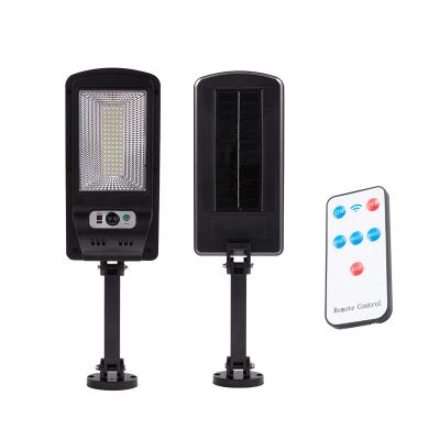 China Outdoor Human Body Sensor COB Solar Street Light LED Wall Light Solar Waterproof Garden Light With Remote Control for sale