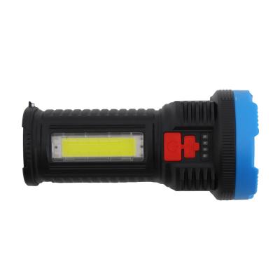 China USB Charging Ultra Bright Portable Led USB Cable COB Flashlight Rechargeable Outdoor Camping Fishing Tactical Flashlight for sale