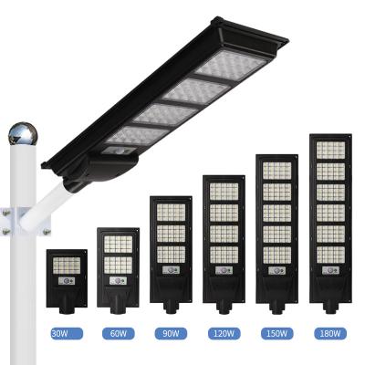 China ROAD Worth High Lumen Outdoor Waterproof Solar Panel Ip65 Smd 90w Led Solar Street Light for sale