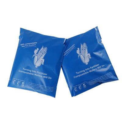 China Eco Friendly Compostable Mailing Bags Colored For Sustainable Shipping for sale