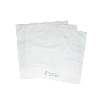 China Large Reusable Compostable Die Cut Handle Shopping Bags Custom Printed for sale