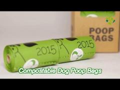 biodegradable compostable dog poop bags eco friendly tie handle poop bags