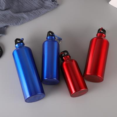 China Sustainable Wholesale Customer Promotional OEM BPA Free 500ml Bicycle Sports Aluminum Water Bottle for sale