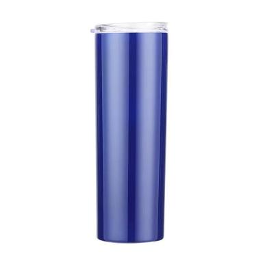 China Sustainable Customized Stainless Steel Water Bottle Vacuum Cup Tumbler With Lid And Straw for sale