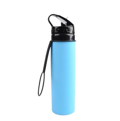 China Sustainable New Items Sport Collapsible Bottle Drink Bottle Silicone Water Bottles for sale