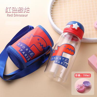 China Kids Sustainable Spare Water Bottle With Picture Bpa Free Kids Plastic Drinks Bottle for sale