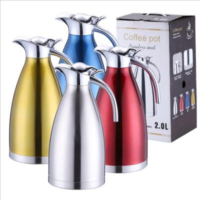 China Hot Selling PORTABLE Stainless Steel Vacuum Insulated Water Bottle Packing Thermos 1.5L for sale