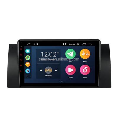 China 9 Inch Dash Touch Screen Android Car Radio SDK 10.0 For BMW X5 E53 GPS Navigation For E38 for sale