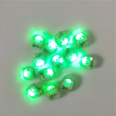 China Flashing Light LED Shoe Light Vibrating Waterproof Shoes Clothes Handbag Lights 3 Pieces Green for sale