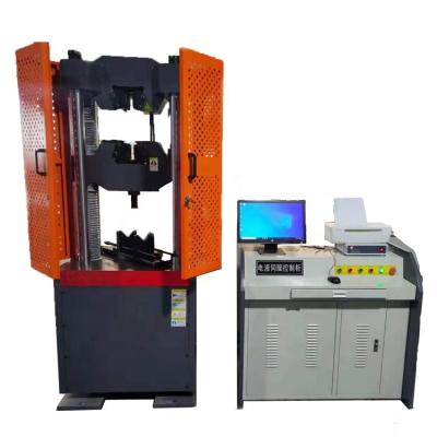 China 700mm WAW-1000D 1000 KN Universal Tensile Testing Machine, 100 Ton Hydraulic Rebar Universal Tensile Force Tester for sale