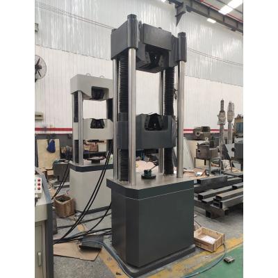 China 700mm WAW-1000D 100 Ton Test Electrohydraulic Servo Universal Tensile Machine, 1000 KN Tensile Strength Testing Equipment for sale